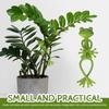 1Pc/4pcs Frog Plant Rack 13cm Frog Shaped Cable Wire Tie Twist Bendable Garden Plant Support Adjustable Flexible Clip for Stem
