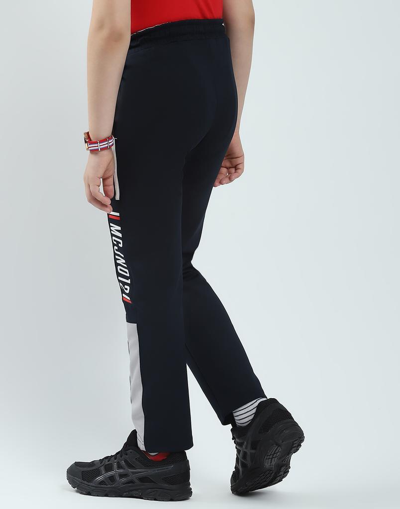 Monte Carlo Boys Solid Regular Fit Lower Track Pants