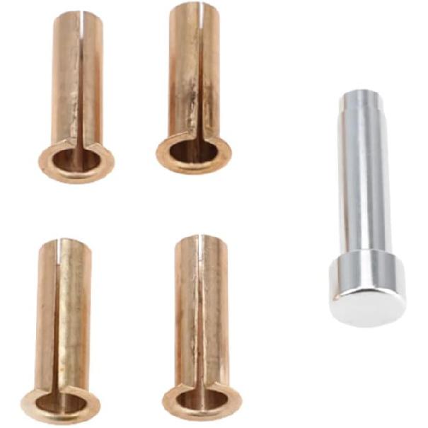 Door Hinge Bushing Inserts Kit, Door Hinge Bushing Liners Kit Replacement 1 Set, Compatible with Jeep Wrangler YJ TJ CJ7 Scrambler