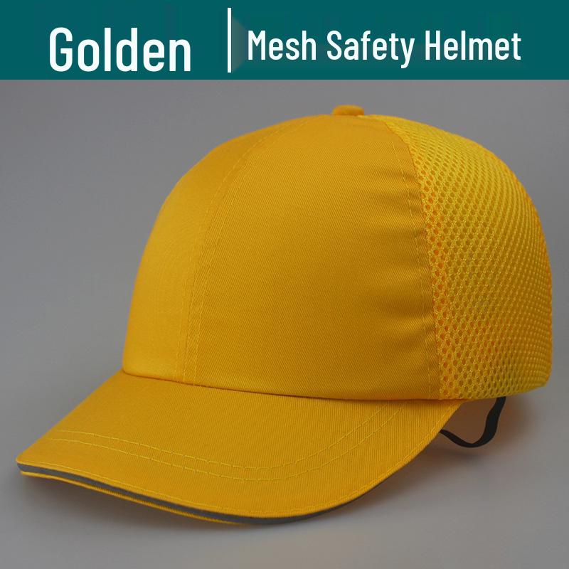 Breathable ABS Safety Helmet with Duckbill Design - Lightweight, Anti-Smash & Collision Protection for Work Environments