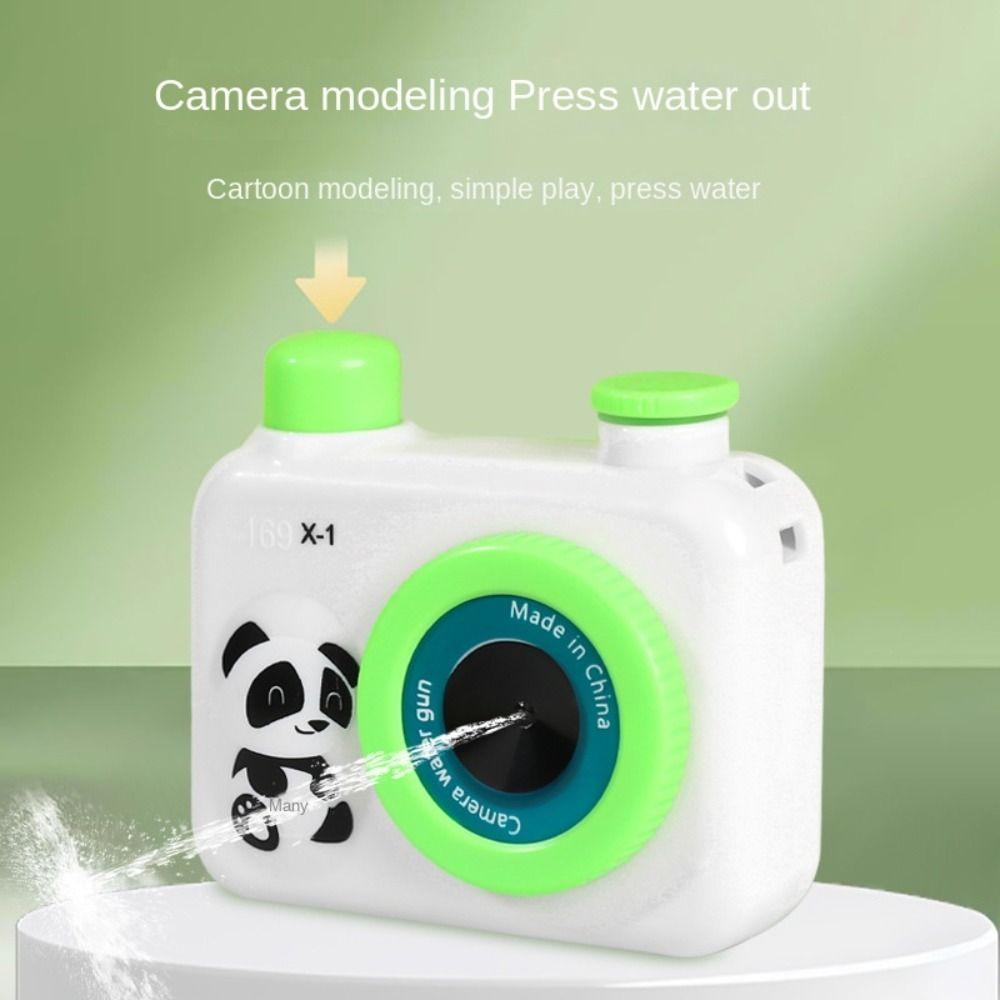 Novelty Camera Water Spray Toy Cartoon Panda Beach Water Sprayer Summer