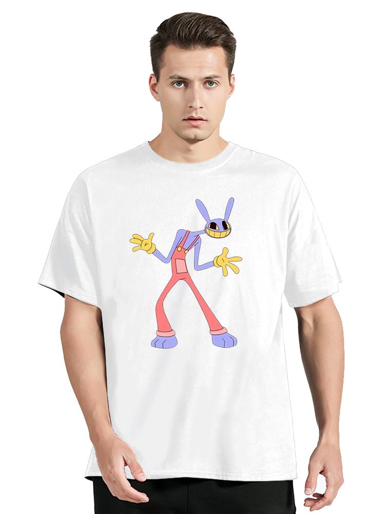 

NEW Cotton T-Shirt Men Women Amazing Digital Circus Pomni Tshirt Funny Streetwear Oversized Tops T Shirt Unisex Tees M