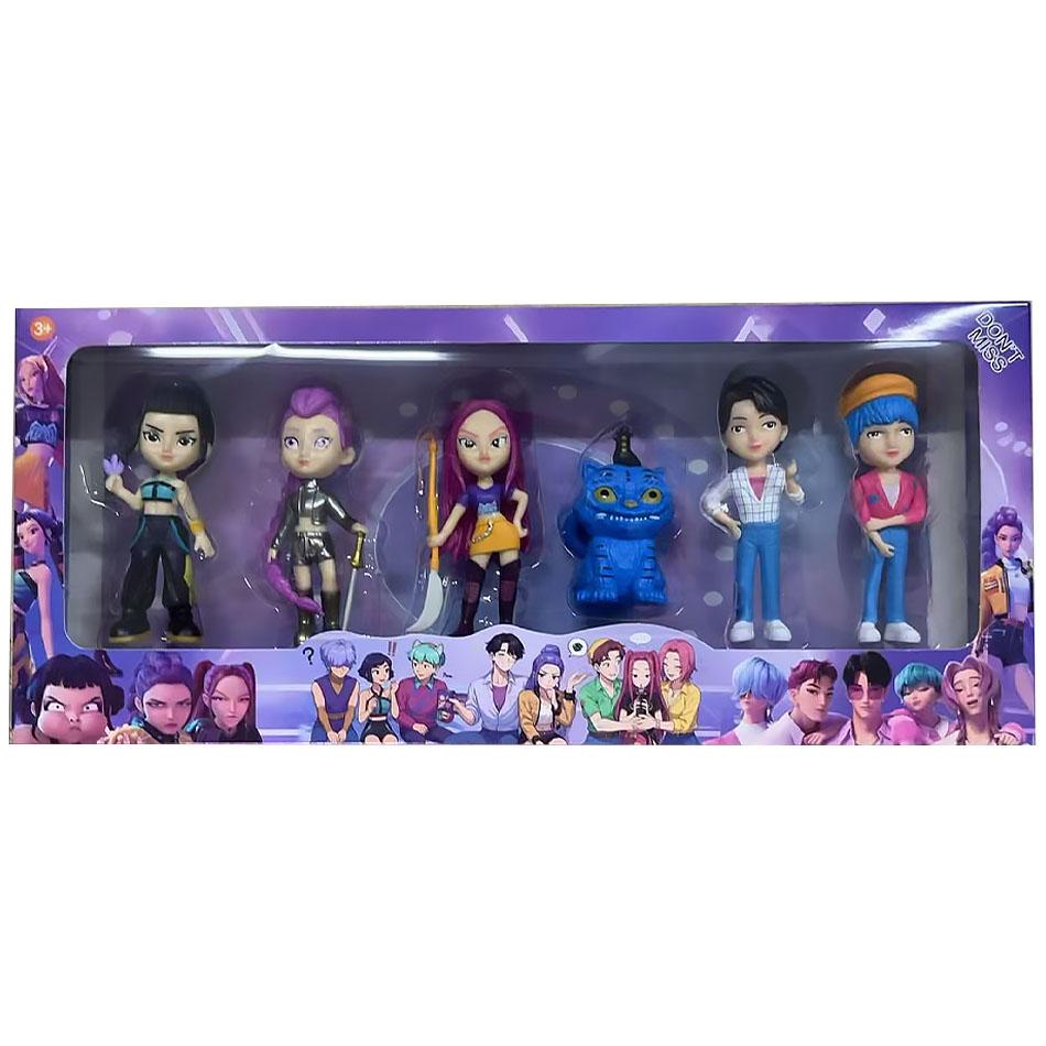 2027 NEW Kpop Devil Hunter Rumi Zoe Mira anime polyvinyl chloride character collection desktop trinkets Childrens New Year gift