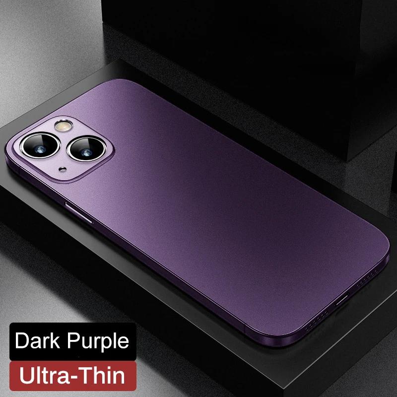 0.3mm Ultra Thin Clear Matte PP Hard Ultra Slim Phone Case For iPhone 17 16 15 14 13 12 11 Pro Max 16 Plus Shell Silm Back Case