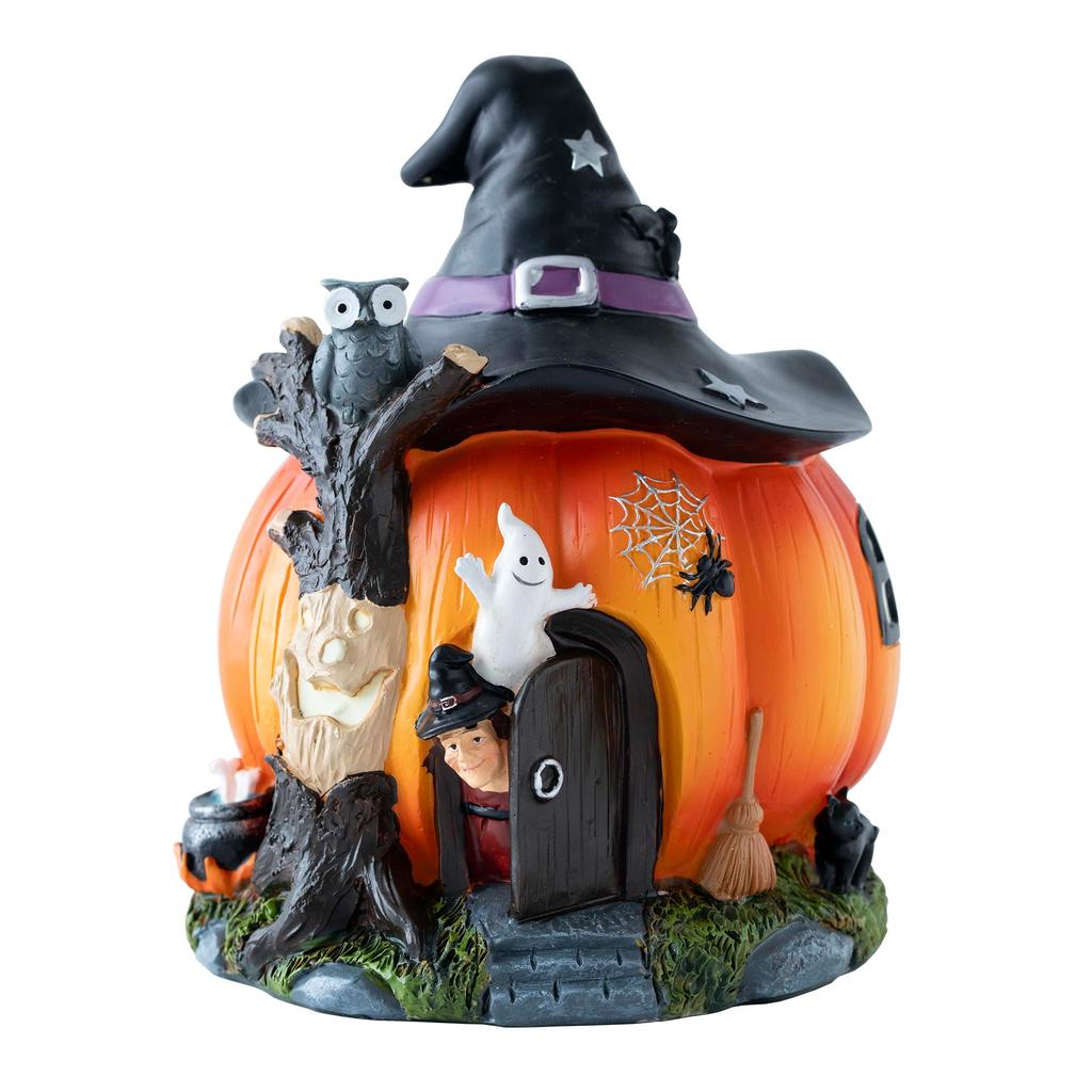 Osaka Choseido Halloween Pumpkin Halloween 20cm Funny Handkerchief Decoration, Pumpkin, Witch, Ghost, House, Decoration, Tall,