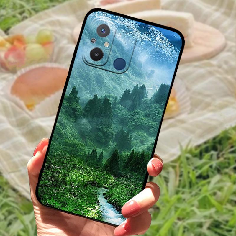 For Xiaomi Redmi 12C Case 12 C TPU Silicone Shockproof Cartoon Phone Covers For Redmi 12 4G 5G Soft Protective Fundas Bumper
