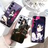 Accel World Kuroyukihime  Phone Case Black Silicone Soft For Samsung Galaxy A73,A72,A71,A70,A53,A52,A51
