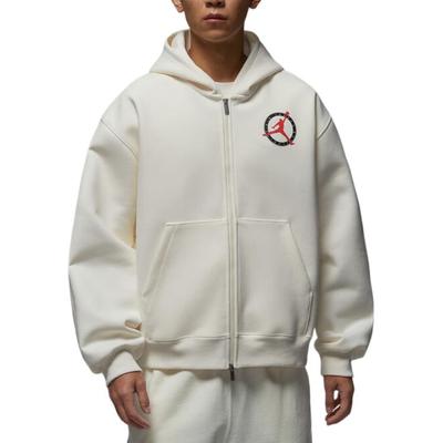 Męska bluza z kapturem i zamkiem błyskawicznym, dzianinowa, sportowo-rekreacyjna, sweatshirt IF1811-110