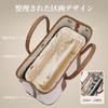 ArcDiary Organizer with Bottom Zipper and and Easy to Suitable for a variety of bags void or Bag-in-Bag Plate, Closure, Handle. Lightweight,