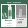 Portable Cosmetic Refill Bottles: 15ml, 30ml, 50ml Vacuum Press with Scale for Lotion and Spray