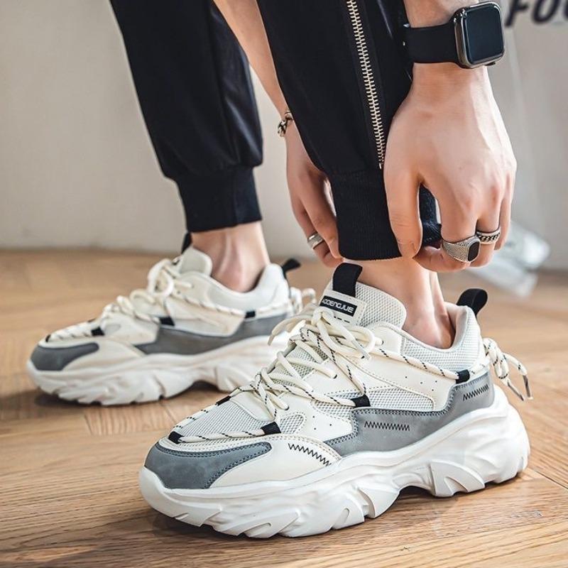 Fashion High Quality Men Trend Shoes Versatile Breathable Non Slip Sneakers Men Outdoor Sport Comfortable Training Shoes Work Shoes Male