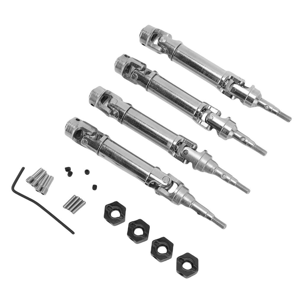 Front Rr CVD Drive Shafts Set Strong Structure Metal Replacement for   ST   1/10 4X4 Brushless Rc Car