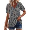 Women's Fashionable Casual Vintage Printed Blouse