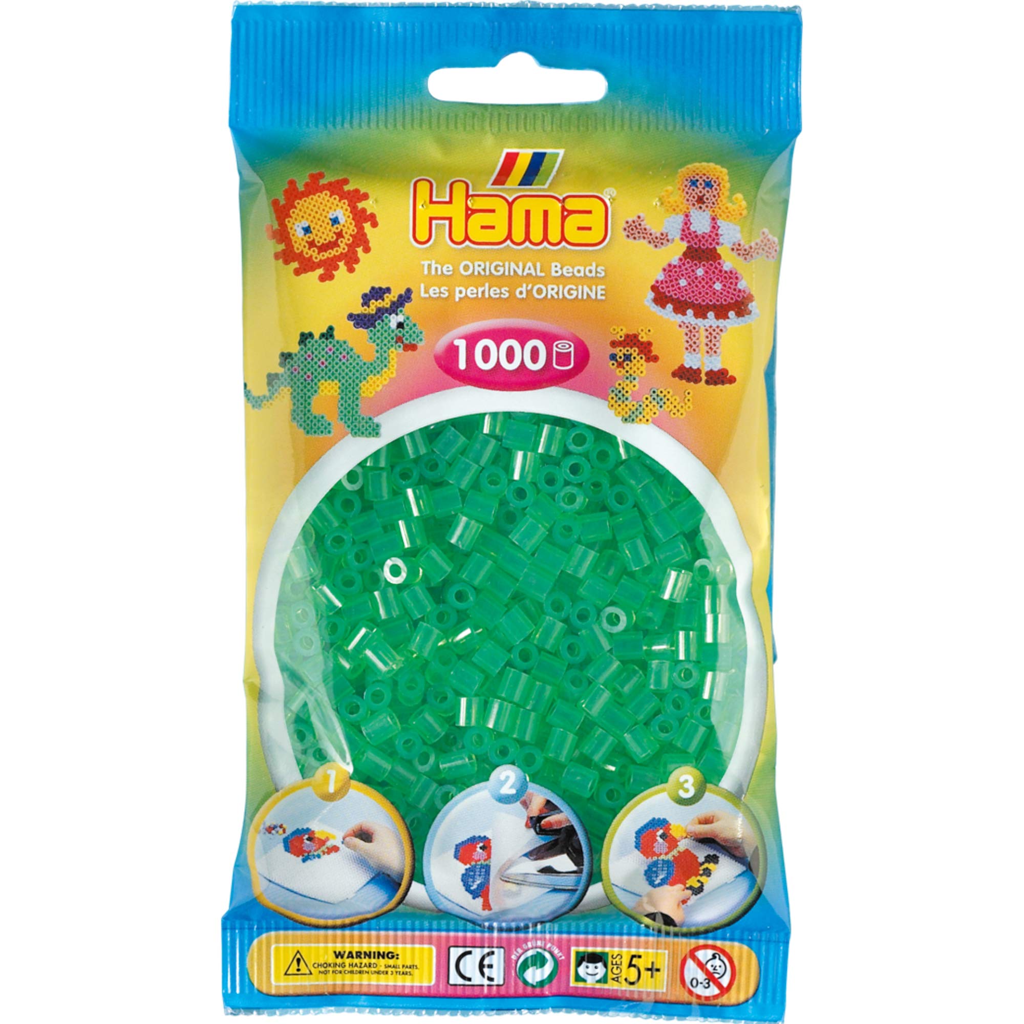 

Бусины Hama Malte Haaning Hama, прозрачный зеленый (Одноместный цвет) МН207-16