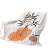 Mondrian Art Digital-printed Polyester Bedroom Velvet Flannel Soft Sofa Cover Blanket Fleece Soft Sofa Cover Blankets for Beds