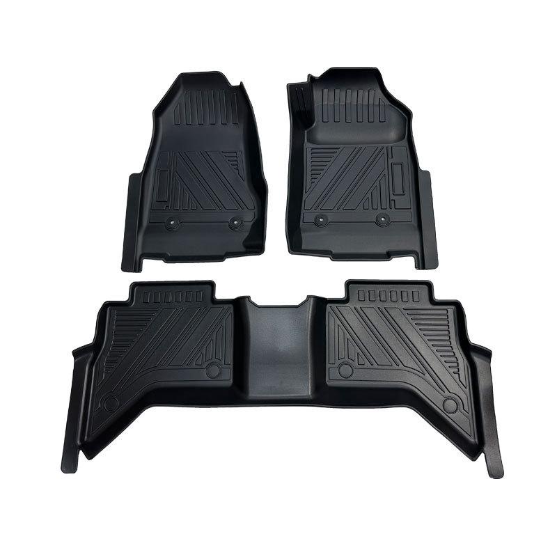 Waterproof & Wear-resistant TPE Floor Mats for Chevrolet Colorado & Silverado