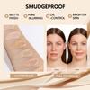 Makeup Moisturizing Foundation Concealer Matte Matte Long-lasting No Makeup Foundation Beauty