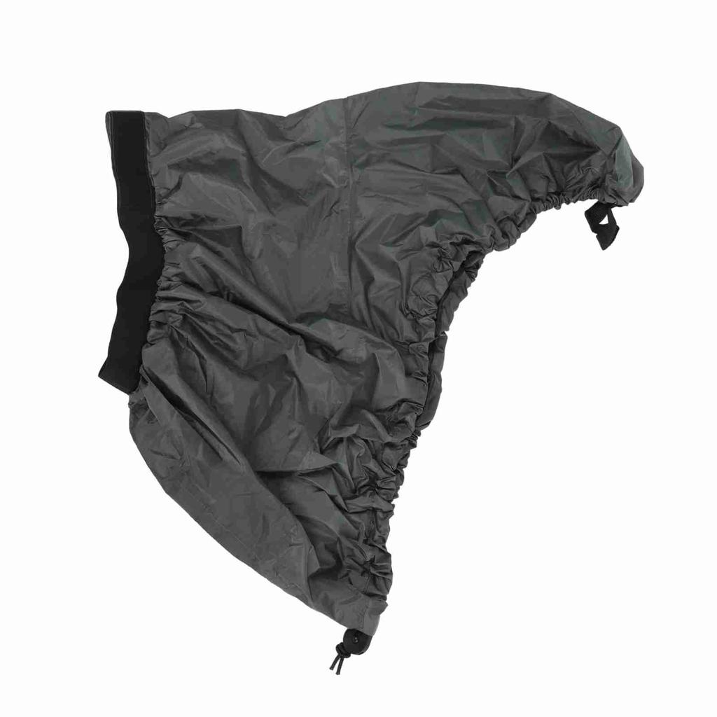 Nylon Kayak Spray Skirt Waterproof Cover Water Sports Accessory(Black)