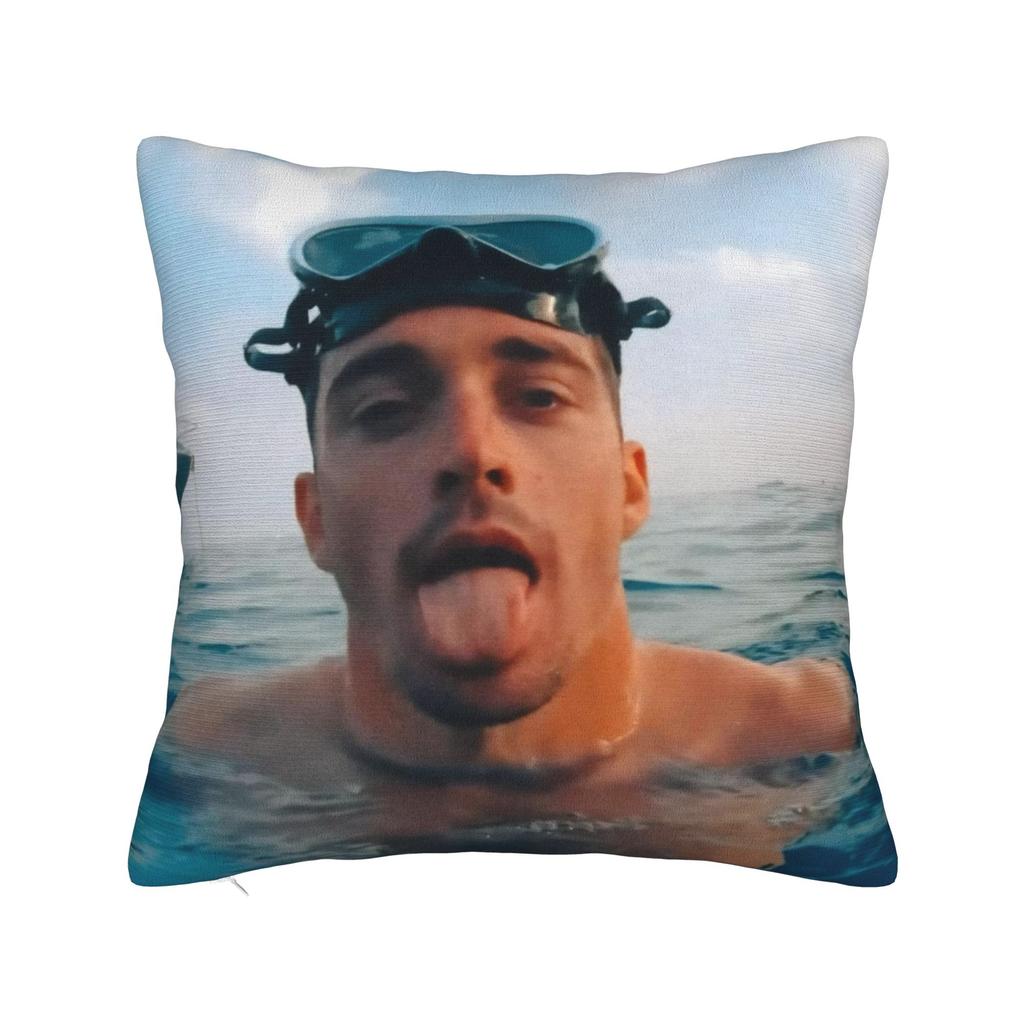 C-Charles Leclerc Pillow Covers Merchandise Soft Cushion Cover Decor  Throw Pillow Case Cover Home Multi Size