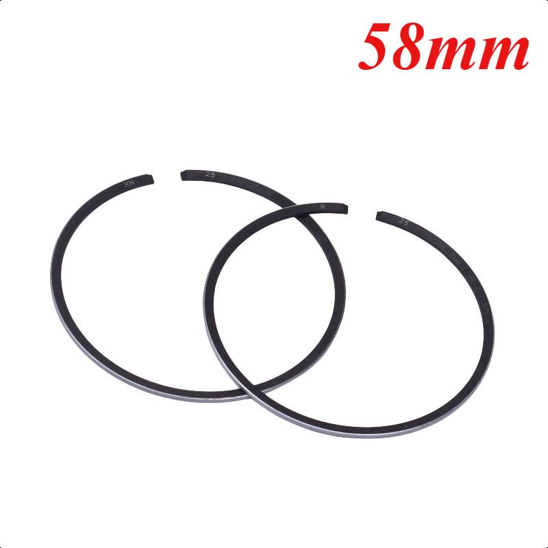 

59mm Pin 16mm Height 66.5mm STD Motorcycle Engine 1 Cylinder Piston Rings Kit For Yamaha 3RR TZR150 TZR 150 Add 100 ring