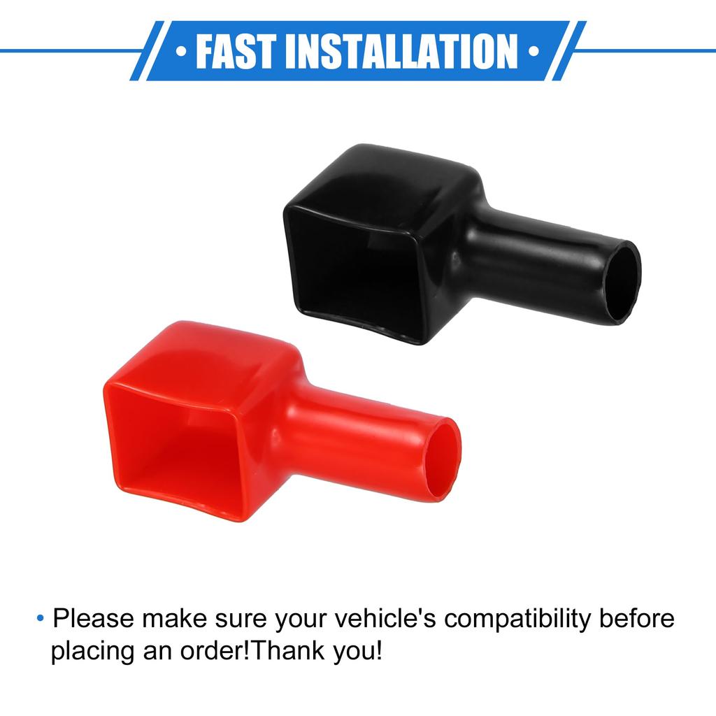 A ABSOPRO Battery Terminal Insulation Cover Battery Terminal Terminal Cover