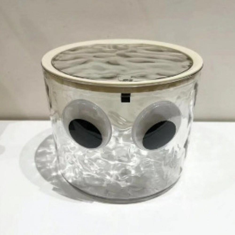 Large Capacity Desktop Storage Box Transparent Pen Storage Buckets Bathroom Storage