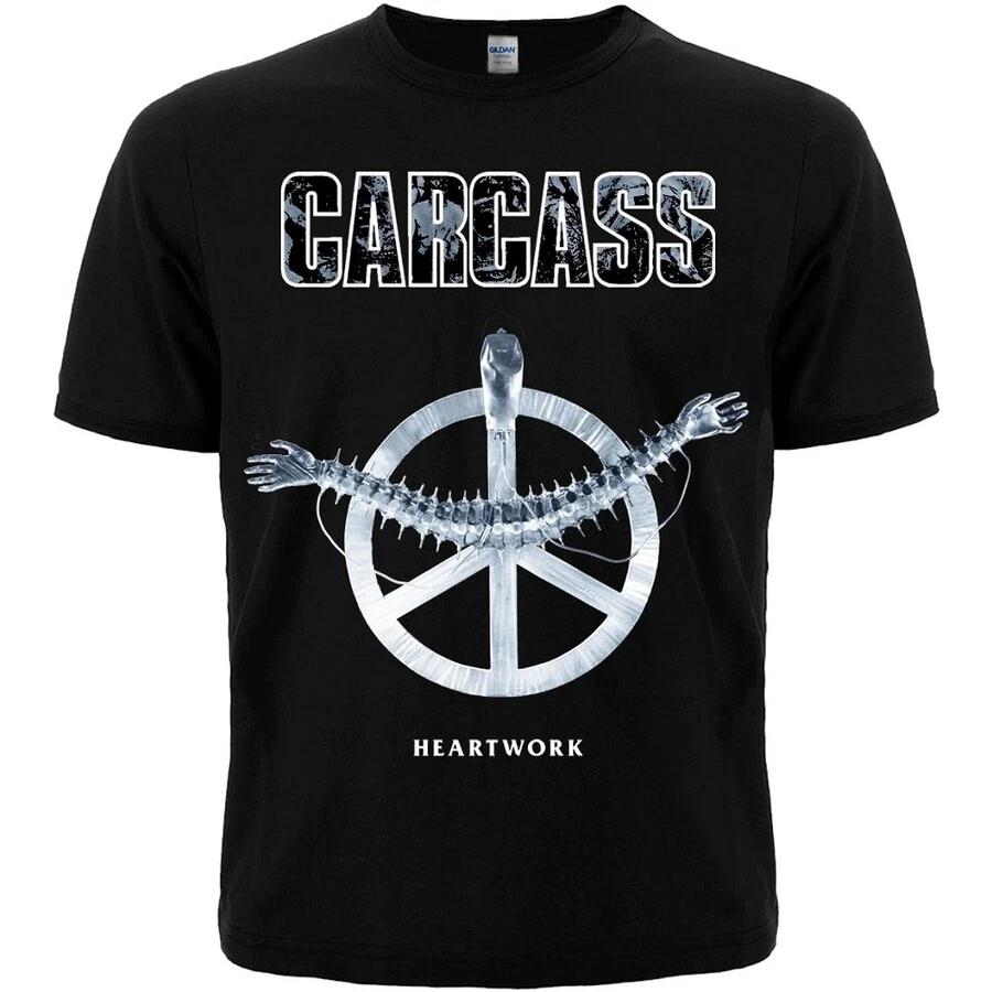 Carcass Heartwork T-Shirt Black Morbid Angel Napalm Death Obituary S