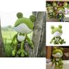 Adorable Frog Plush Pillow Soft Stuffed Toy Doll Gift Home Decoration