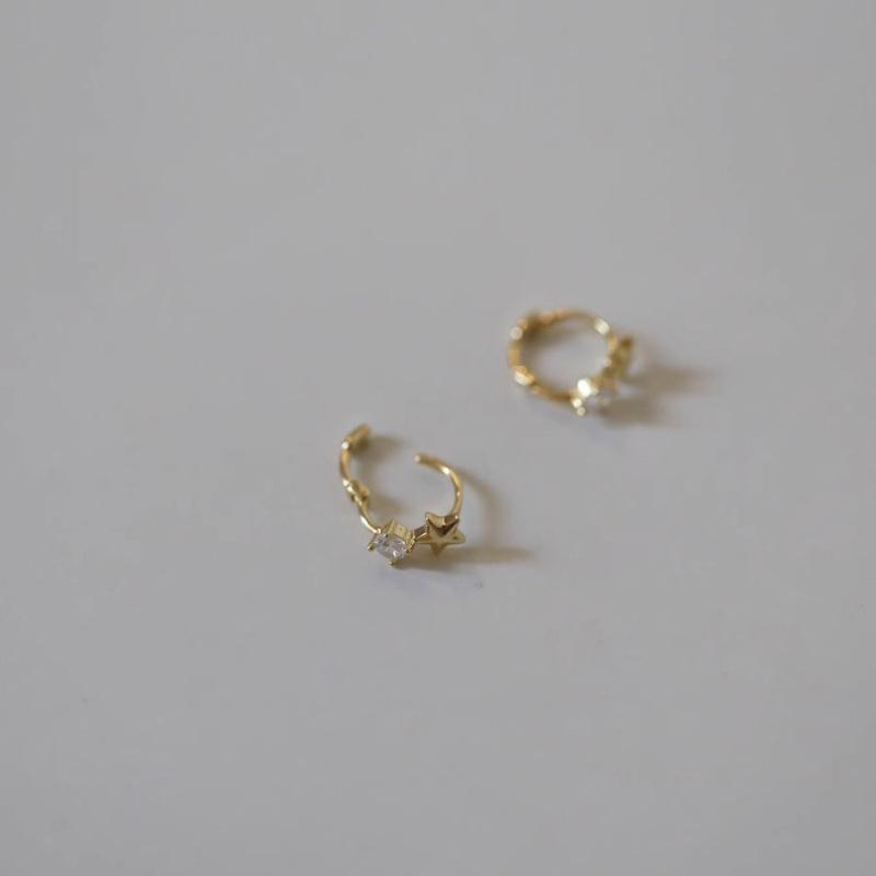 

Casual Mini Pentagram Zirconia Earrings Niche Temperament Senior Earrings Light Luxury Earrings Trendy Gift Elegant Lady s Accessories Classic Jewelry