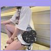 Heartshaped Pu Shoulder Bag With Zipper Closure For Daily Casual Wear