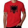 Shqipe - Albanian Griffin T-Shirt Customizeds Aesthetic Clothes Plus Size Tops Black T-shirts for Men