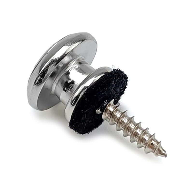 Electric Guitar Strap Lock Screws Guitar Strap End Pin Tail Nail Lock Button Pegs for Acoustic Electric Guitar Ukulele