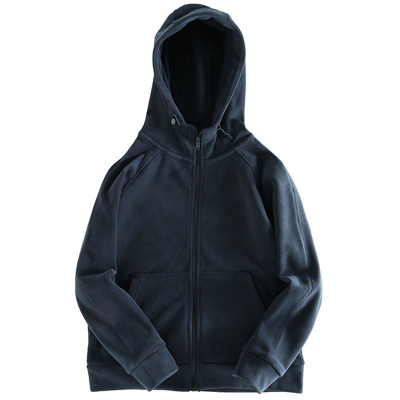 off Orders Exported to Japan Spring and Autumn Men's Fleece Clothing Polar Fleece Men's Clothing Outerwear Trendy Men's Clothing Hoodie Top Clothes
