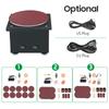 Mini Bench Disc Sander and Sanding Roller with Flexible Extension Rod Kit Electric Edge Sharpener 7
