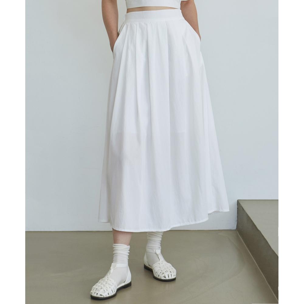 

NICKNICOLE ДЛИННАЯ ЮБКА NICOLE FLAREWHITE