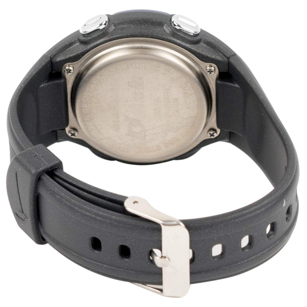 [Arias] Radio Solar Digital Dash Watch Wasserdicht Multifunktionale Hintergrundbeleuchtung Inverted LCD Urethan Gürtel ADWW18108RCSOL-06 Herren Schwarz