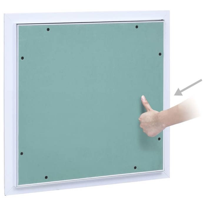 VidaXL Access Panel Aluminum Frame Plasterboard 300x300 Mm