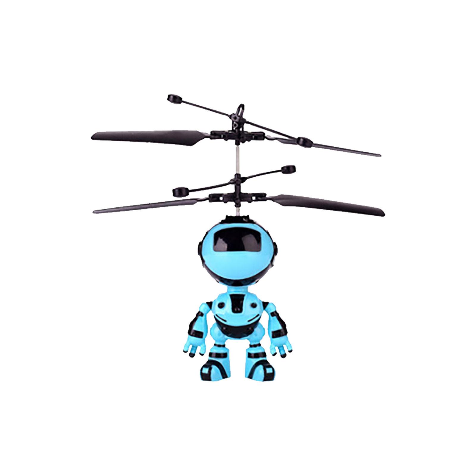 

Flying RC Infraed Induction The Robot Flashing Light Toys For Kid Gifts