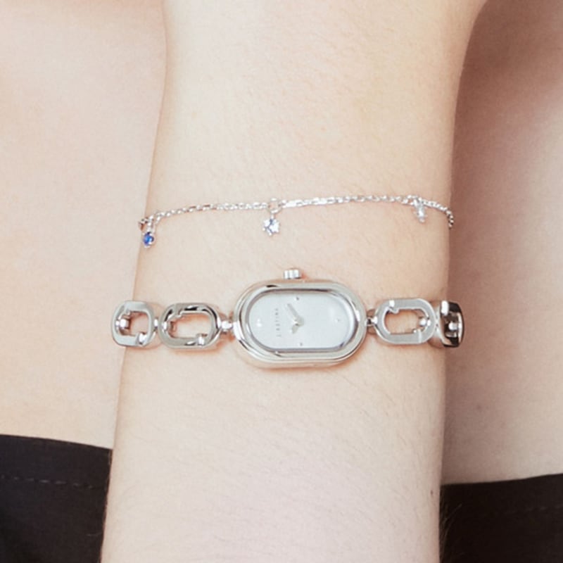 

J.ESTINA CLOVIA anklet (JJCLAQ3BS165SW230) single type