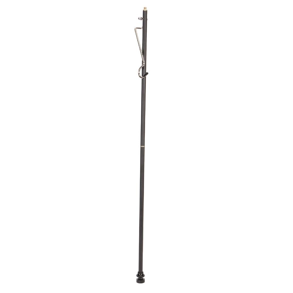 Black Camping Lantern Stand Aluminum Alloy Light Stand Durable Portable Lantern Stand Outdoor Use