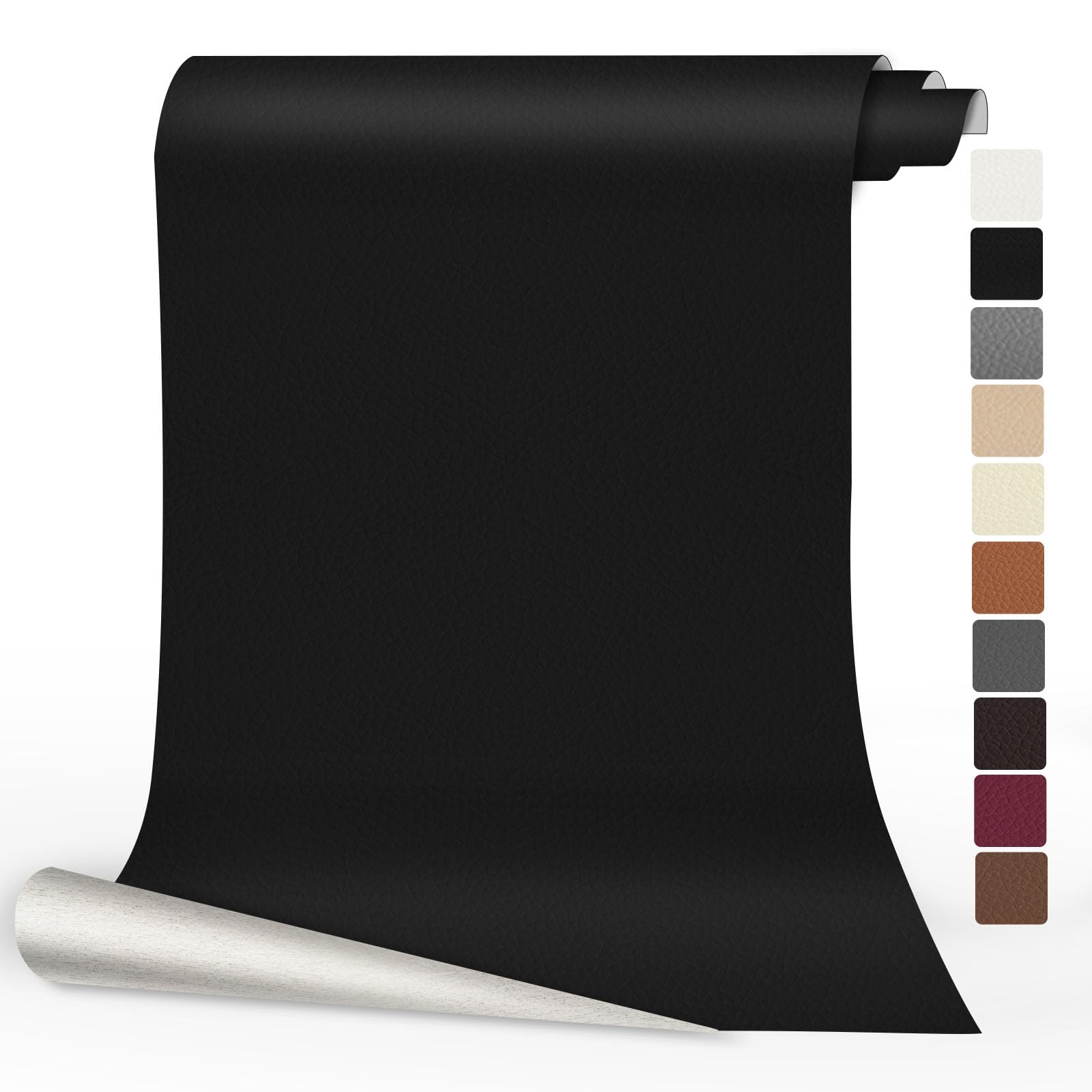 

Yoving Faux Leather Repair Sheet 40cm x 200cm Waterproof Wear-Resistant Self-Adhesive Synthetic Leather Tape Large Size for Sofa Motorcycle Seat