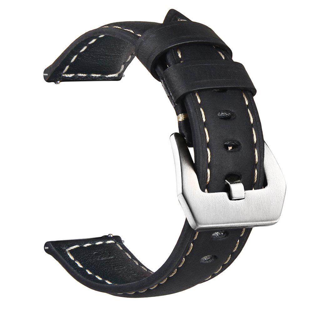 Peihaina Hai Genuine Crazy Horse Leather Strap for Panerai - Quick Release, 20/22/24/26mm.