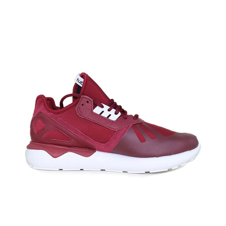 adidas Buty Męskie Tubular Runner Czerwone Burgundowe Cburgu B41274