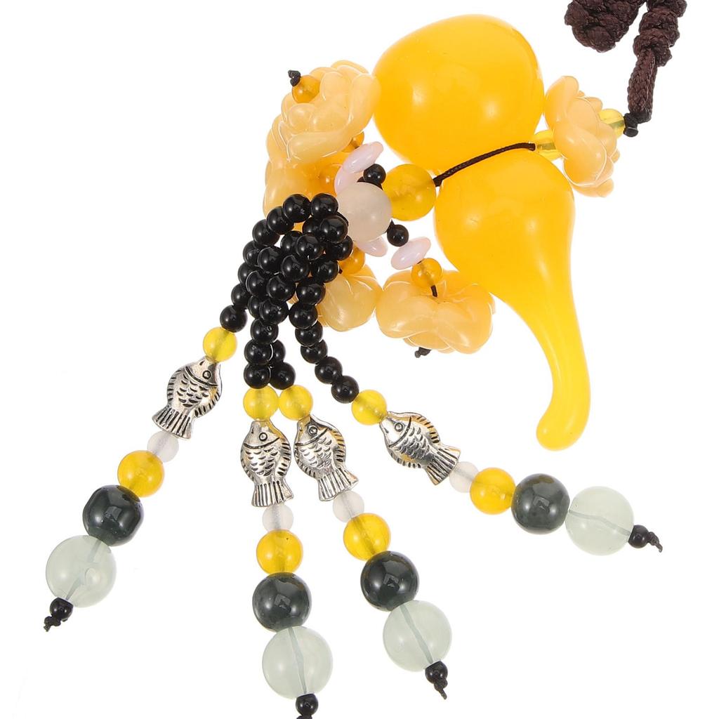 UPKOCH Car Decoration, Car Pendant, Hanging Decoration, Gourd, Lotus, Gourd, Pendant, Good Fortune, Good