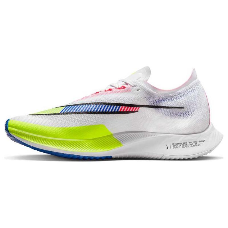 

Nike Кроссовки ZoomX Streakfly Premium Белые Вольт Голубые для бега повседневные DX1626-100 36