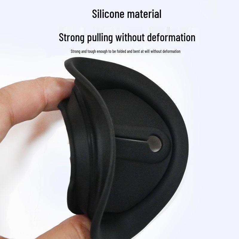 Car Door Latch Shock Absorber Pad - Rust Protection & Interior Decor Accessory