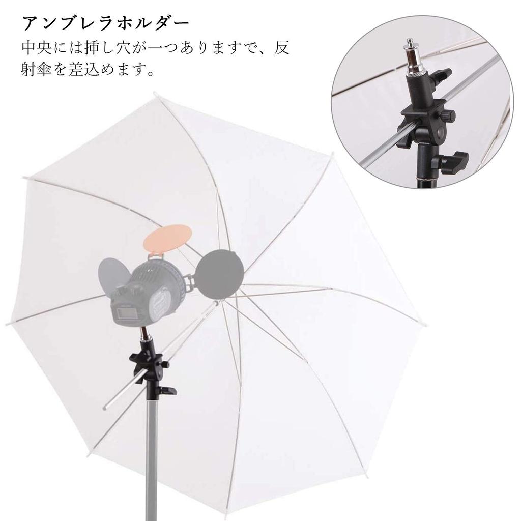 Selens Strobe 2 Angle and Inch Screw Flash Studio Black Bracket, Pieces, 180° Adjustable, 1/4 3/8 Converter, Bracket, Stand, Umbrella, Light, Etc.,