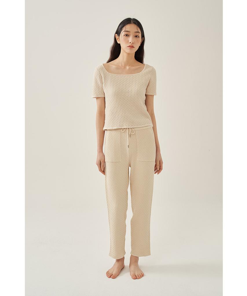 IOLO Women'S Signature Straight Pants_Ivory
