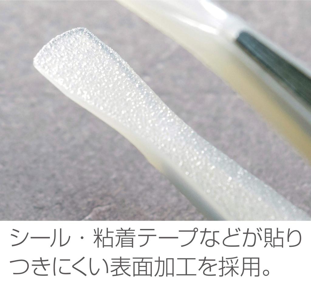 HOZAN Tweezers Non-adhesive Tweezers Made of Special Material That Prevents Stickers and Adhesive Tape from Sticking To Objects P-643-N