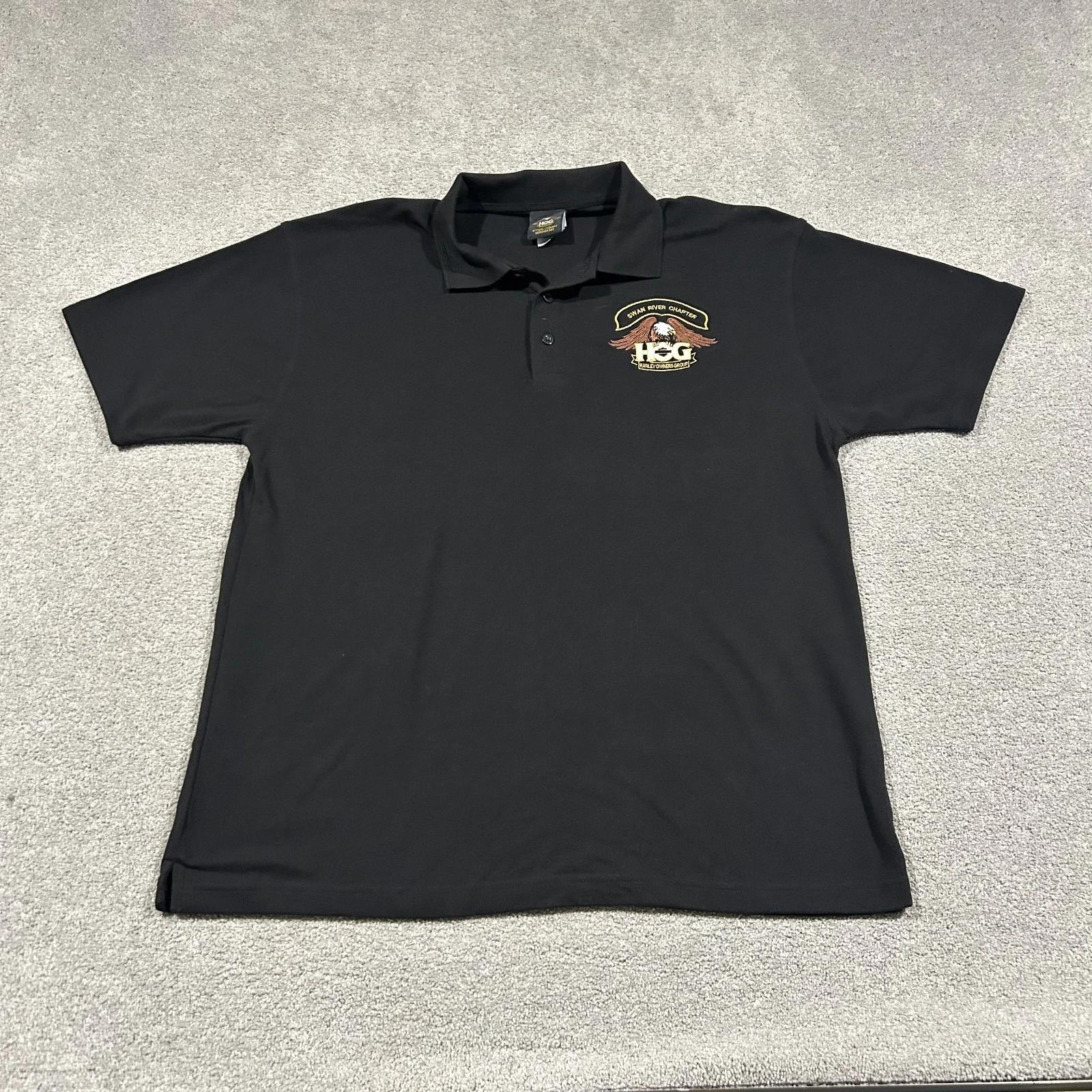 

Harley Owners Club T Shirt Mens XL Graphic Tee HOG Biker Polo Short Sleeve XL